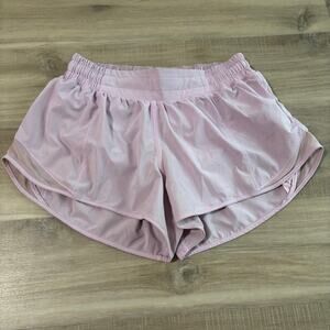 Lululemon Hotty Hot Low-Rise Lined Short 2.5" Pink Women Size 6